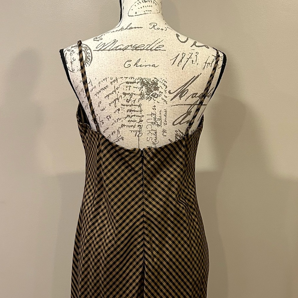 ANTONIO MELANI Brown and Cream Dress - Picture 12 of 12